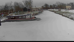 Přístav Veselí nad Moravou na Baťově kanále