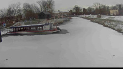 Přístav Veselí nad Moravou na Baťově kanále