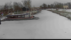 Přístav Veselí nad Moravou na Baťově kanále