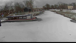 Přístav Veselí nad Moravou na Baťově kanále