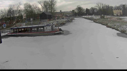 Přístav Veselí nad Moravou na Baťově kanále