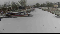 Přístav Veselí nad Moravou na Baťově kanále