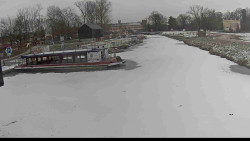 Přístav Veselí nad Moravou na Baťově kanále