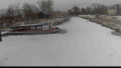 Přístav Veselí nad Moravou na Baťově kanále