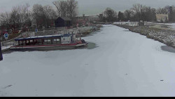 Přístav Veselí nad Moravou na Baťově kanále