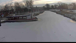 Přístav Veselí nad Moravou na Baťově kanále