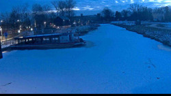 Přístav Veselí nad Moravou na Baťově kanále