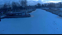 Přístav Veselí nad Moravou na Baťově kanále