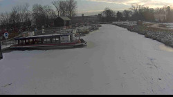 Přístav Veselí nad Moravou na Baťově kanále