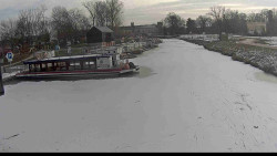 Přístav Veselí nad Moravou na Baťově kanále