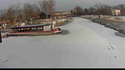 Přístav Veselí nad Moravou na Baťově kanále