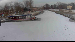 Přístav Veselí nad Moravou na Baťově kanále