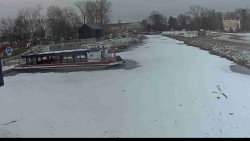 Přístav Veselí nad Moravou na Baťově kanále