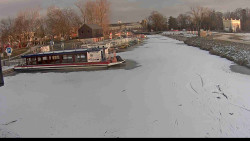 Přístav Veselí nad Moravou na Baťově kanále