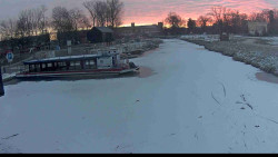 Přístav Veselí nad Moravou na Baťově kanále