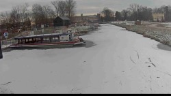 Přístav Veselí nad Moravou na Baťově kanále