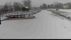 Přístav Veselí nad Moravou na Baťově kanále