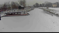 Přístav Veselí nad Moravou na Baťově kanále