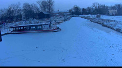 Přístav Veselí nad Moravou na Baťově kanále