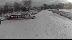 Přístav Veselí nad Moravou na Baťově kanále