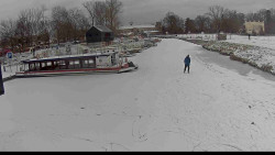 Přístav Veselí nad Moravou na Baťově kanále