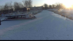 Přístav Veselí nad Moravou na Baťově kanále