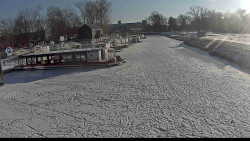 Přístav Veselí nad Moravou na Baťově kanále