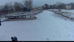 Přístav Veselí nad Moravou na Baťově kanále