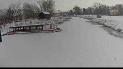 Přístav Veselí nad Moravou na Baťově kanále