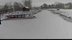 Přístav Veselí nad Moravou na Baťově kanále