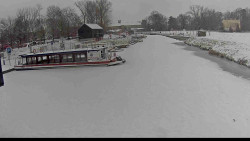 Přístav Veselí nad Moravou na Baťově kanále