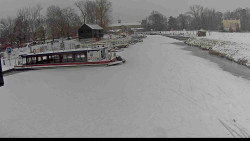 Přístav Veselí nad Moravou na Baťově kanále