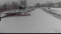 Přístav Veselí nad Moravou na Baťově kanále