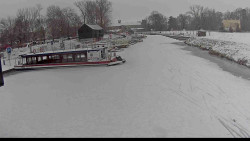 Přístav Veselí nad Moravou na Baťově kanále