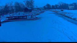 Přístav Veselí nad Moravou na Baťově kanále