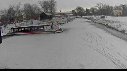 Přístav Veselí nad Moravou na Baťově kanále