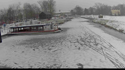 Přístav Veselí nad Moravou na Baťově kanále