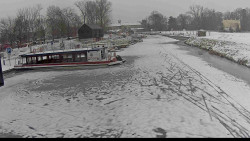 Přístav Veselí nad Moravou na Baťově kanále