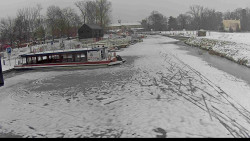 Přístav Veselí nad Moravou na Baťově kanále