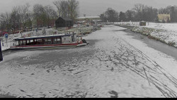 Přístav Veselí nad Moravou na Baťově kanále