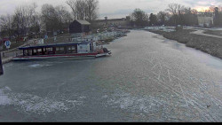 Přístav Veselí nad Moravou na Baťově kanále