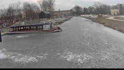 Přístav Veselí nad Moravou na Baťově kanále