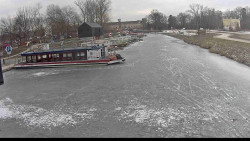 Přístav Veselí nad Moravou na Baťově kanále