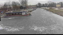 Přístav Veselí nad Moravou na Baťově kanále
