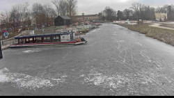 Přístav Veselí nad Moravou na Baťově kanále
