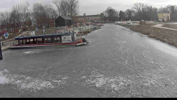 Přístav Veselí nad Moravou na Baťově kanále