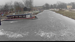 Přístav Veselí nad Moravou na Baťově kanále