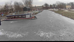 Přístav Veselí nad Moravou na Baťově kanále