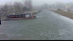 Přístav Veselí nad Moravou na Baťově kanále