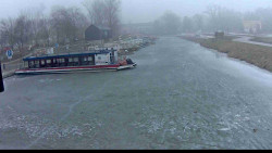 Přístav Veselí nad Moravou na Baťově kanále